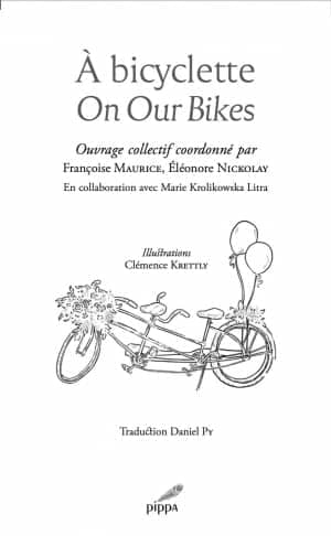 Couverture du recueil représentant une byiclette