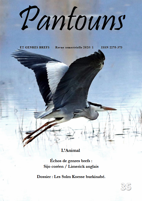 Page de garde de la revue représentant un héron