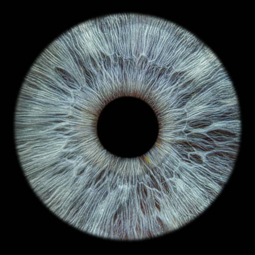 Image ressemblant à la pupille d'un oeil